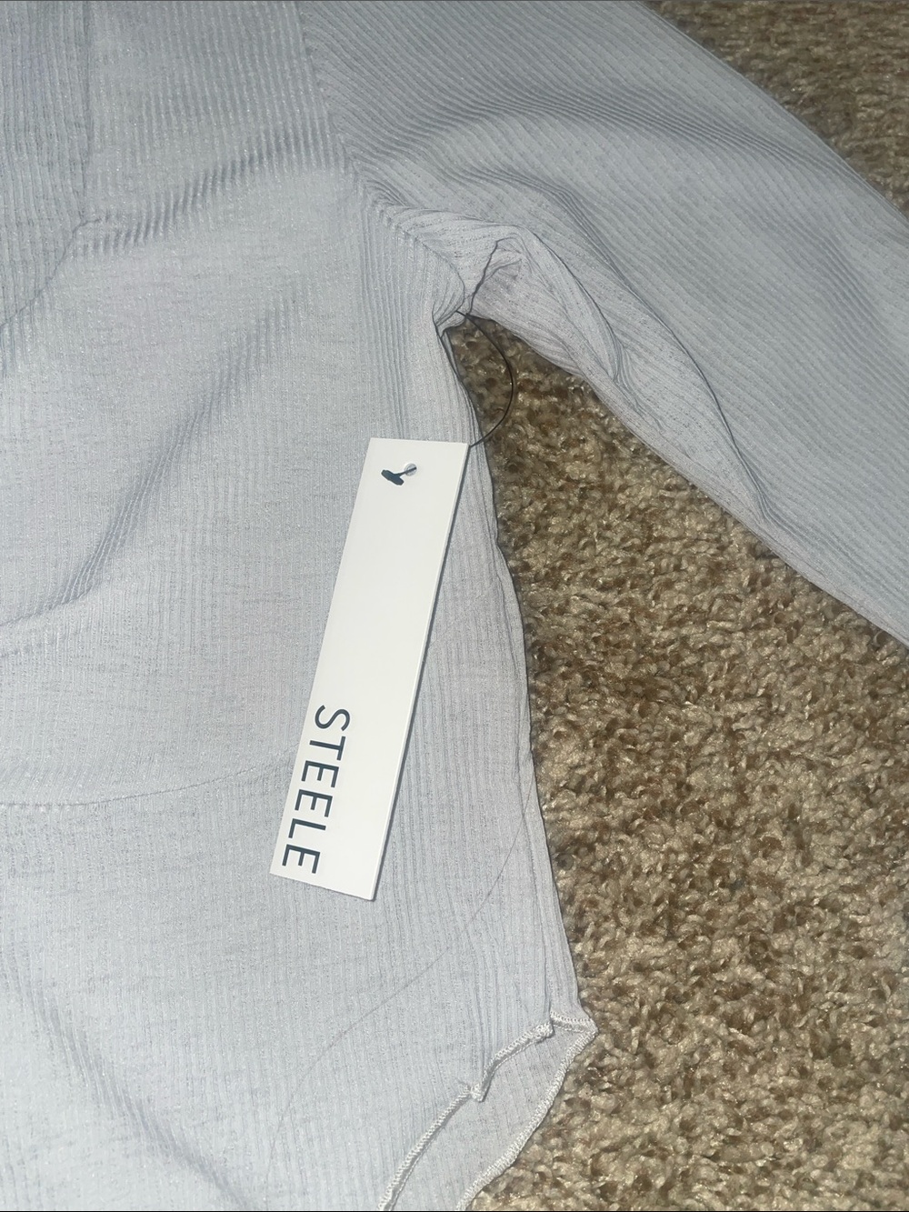 NWT Steele grey/silver fairy core long sleeve - Picture 4 of 5